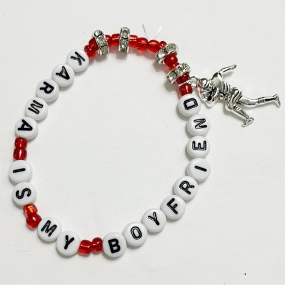 Taylor Swift Eras Tour Friendship Bracelet Midnights Karma Is My Boyfriend - Picture 1 of 1